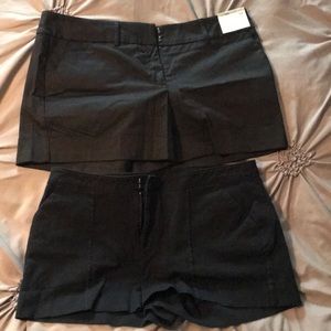 Black shorts - size 12